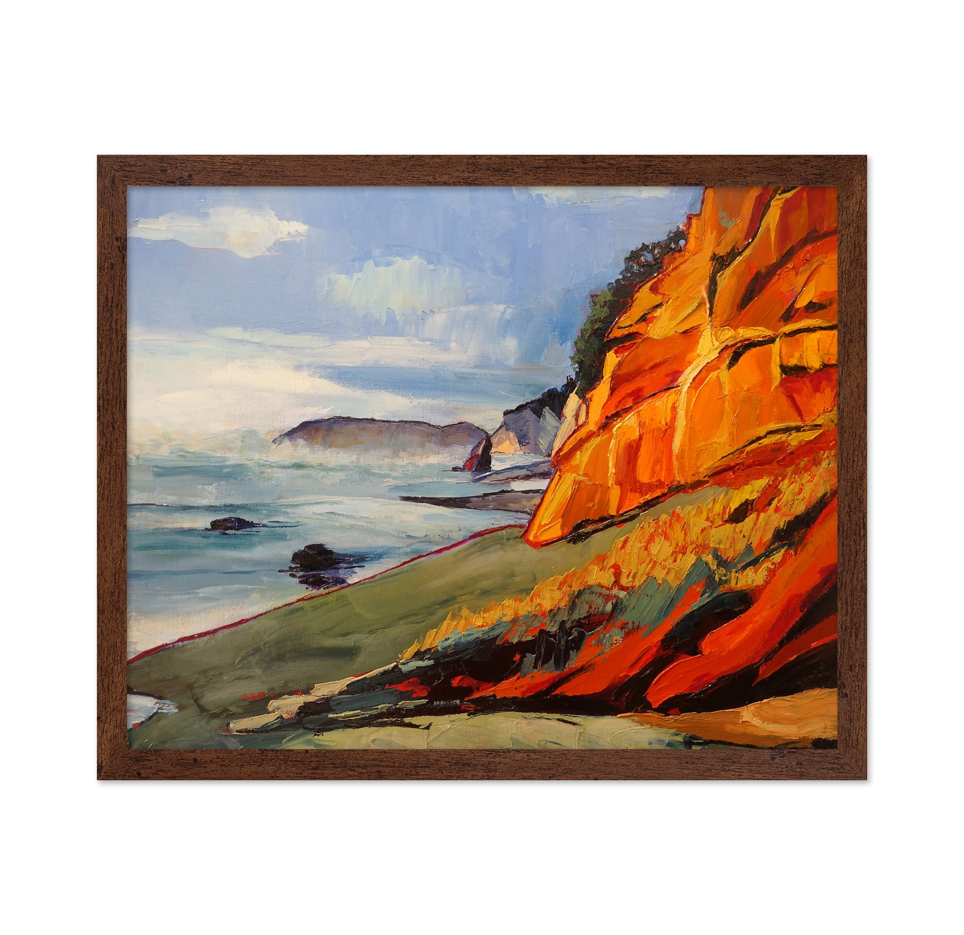 Oregon Coastal Cliffs No1