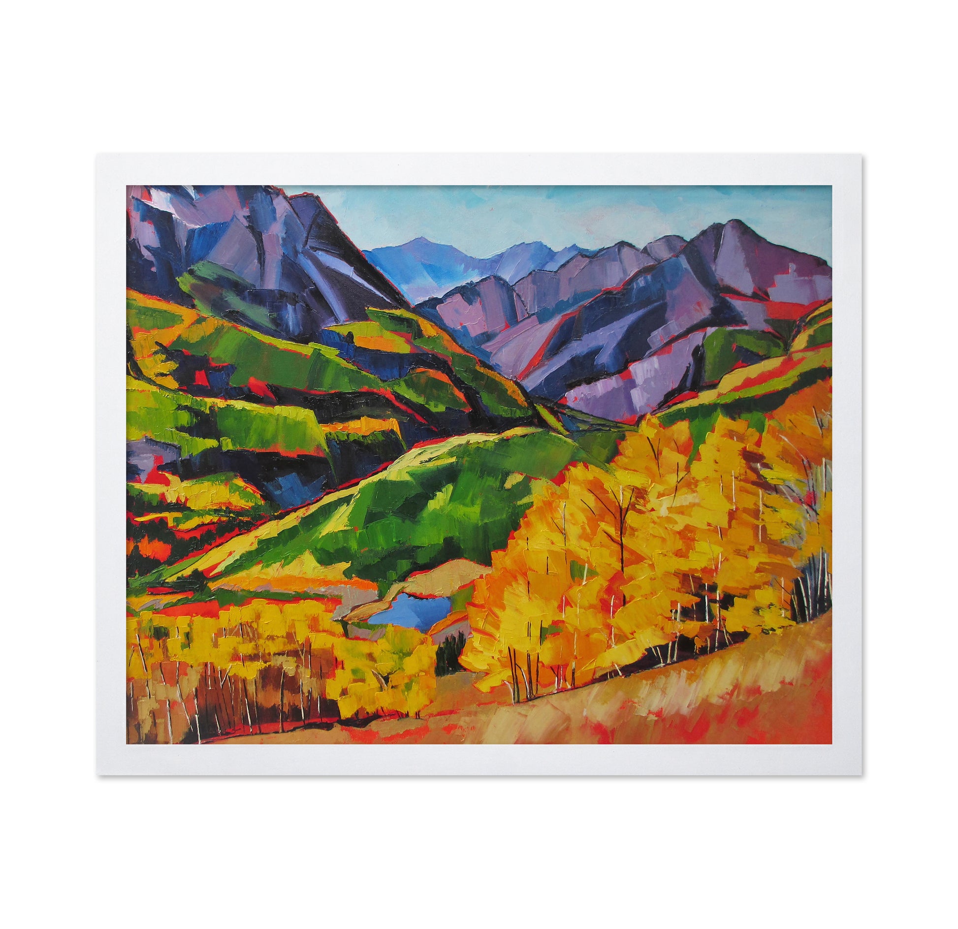 Autumn Mountain View