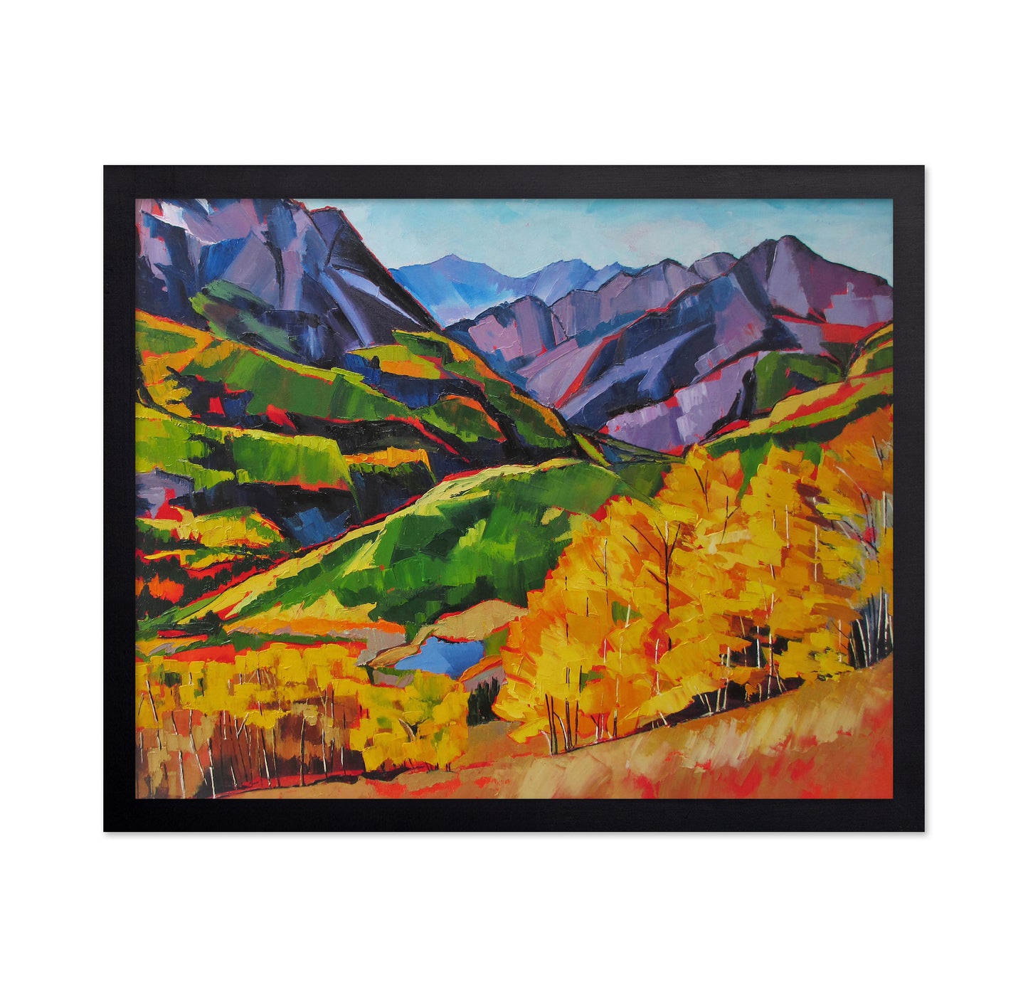 Autumn Mountain View