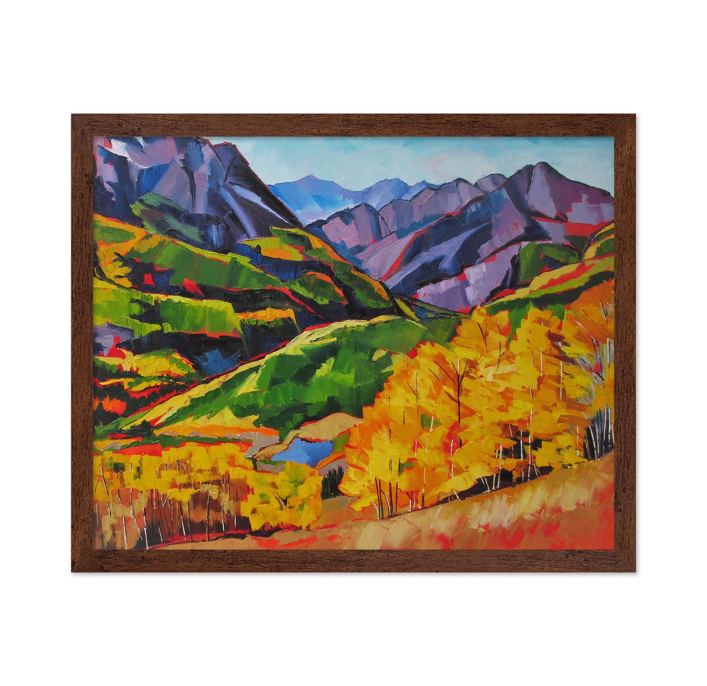 Autumn Mountain View