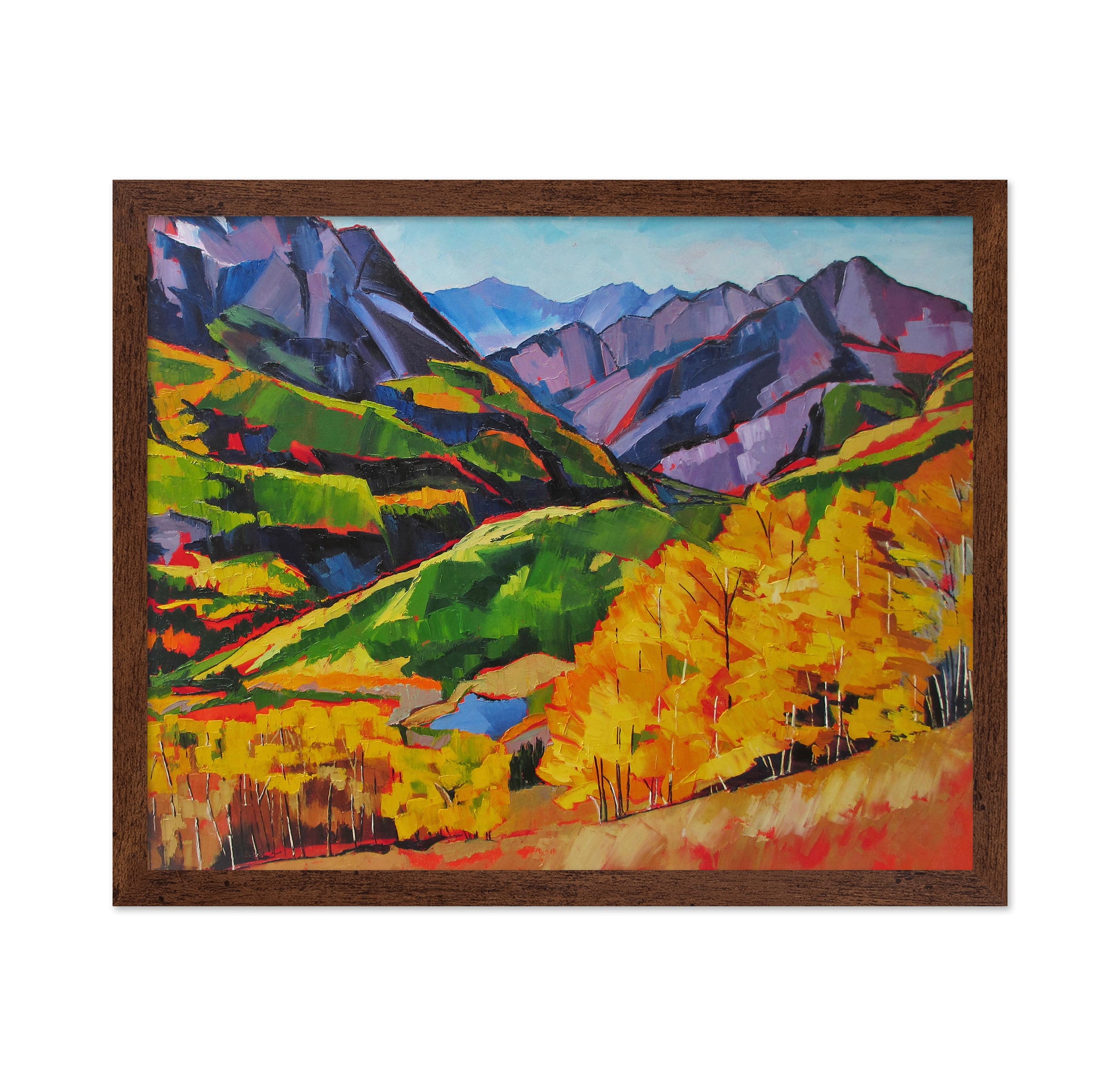 Autumn Mountain View