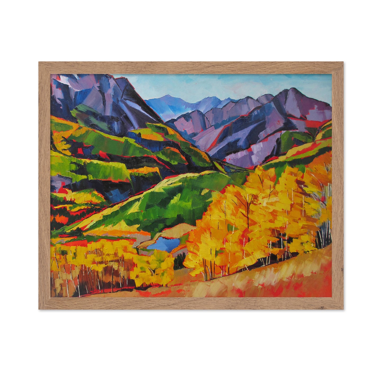 Autumn Mountain View