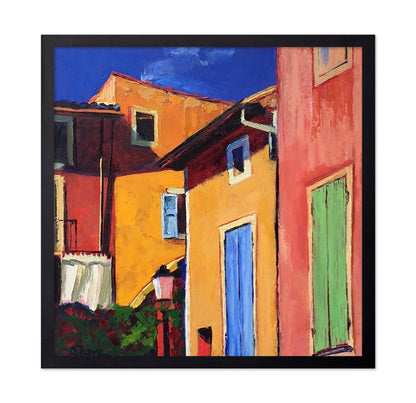 Colorful Village Houses