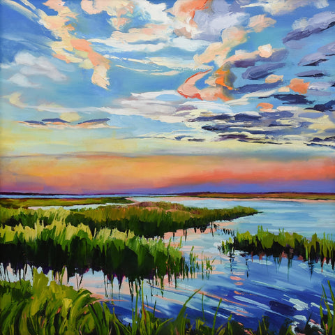 Sunset Marsh Colors