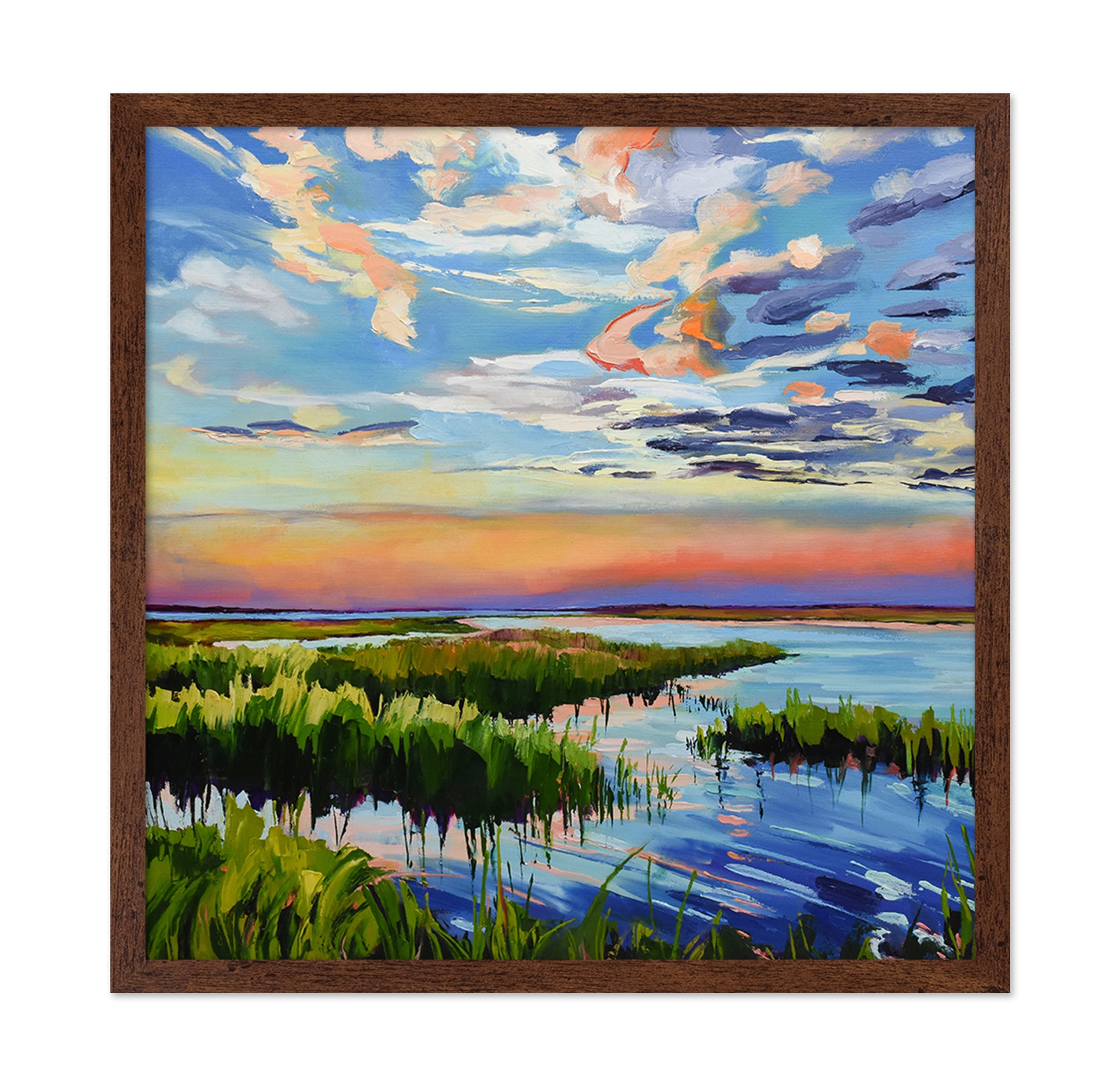 Sunset Marsh Colors