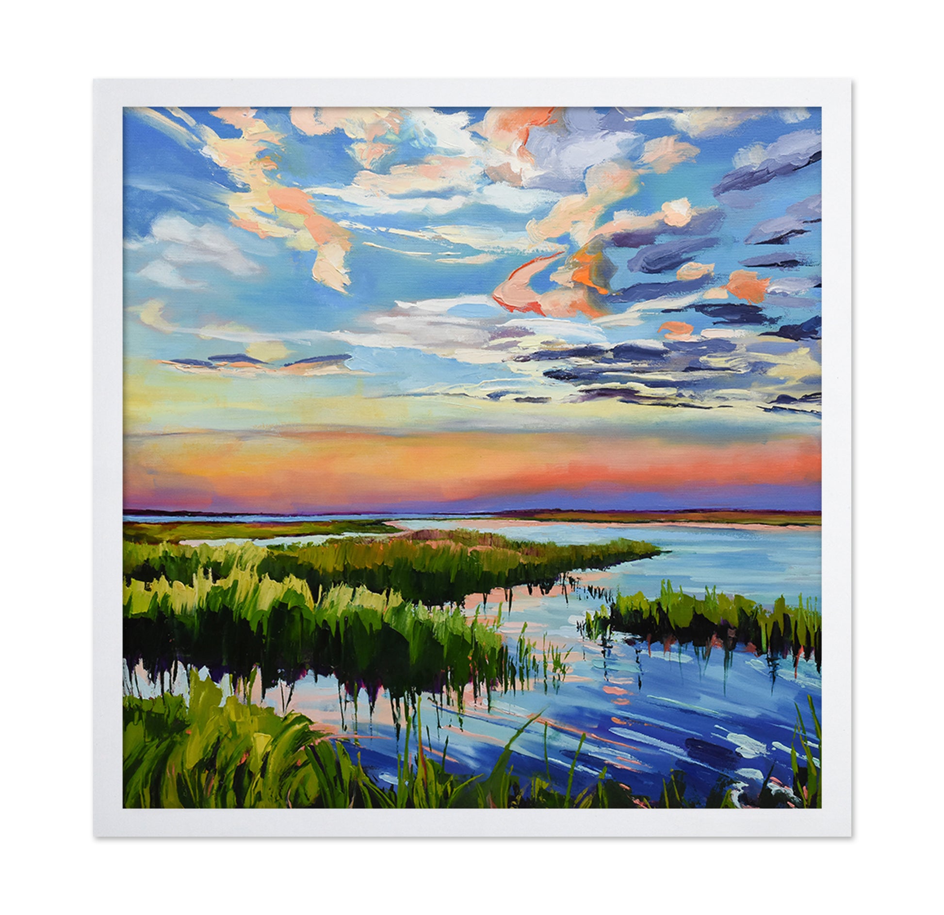 Sunset Marsh Colors