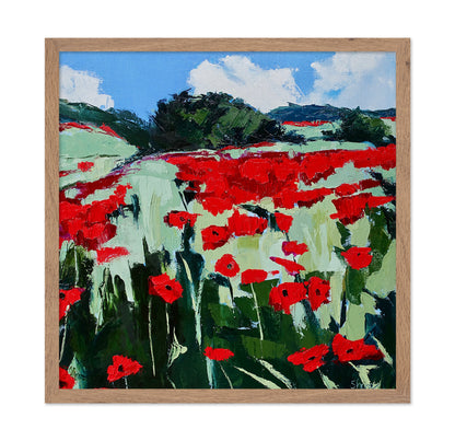 Red Poppy Field
