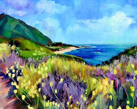 Coastal Wildflower View No2