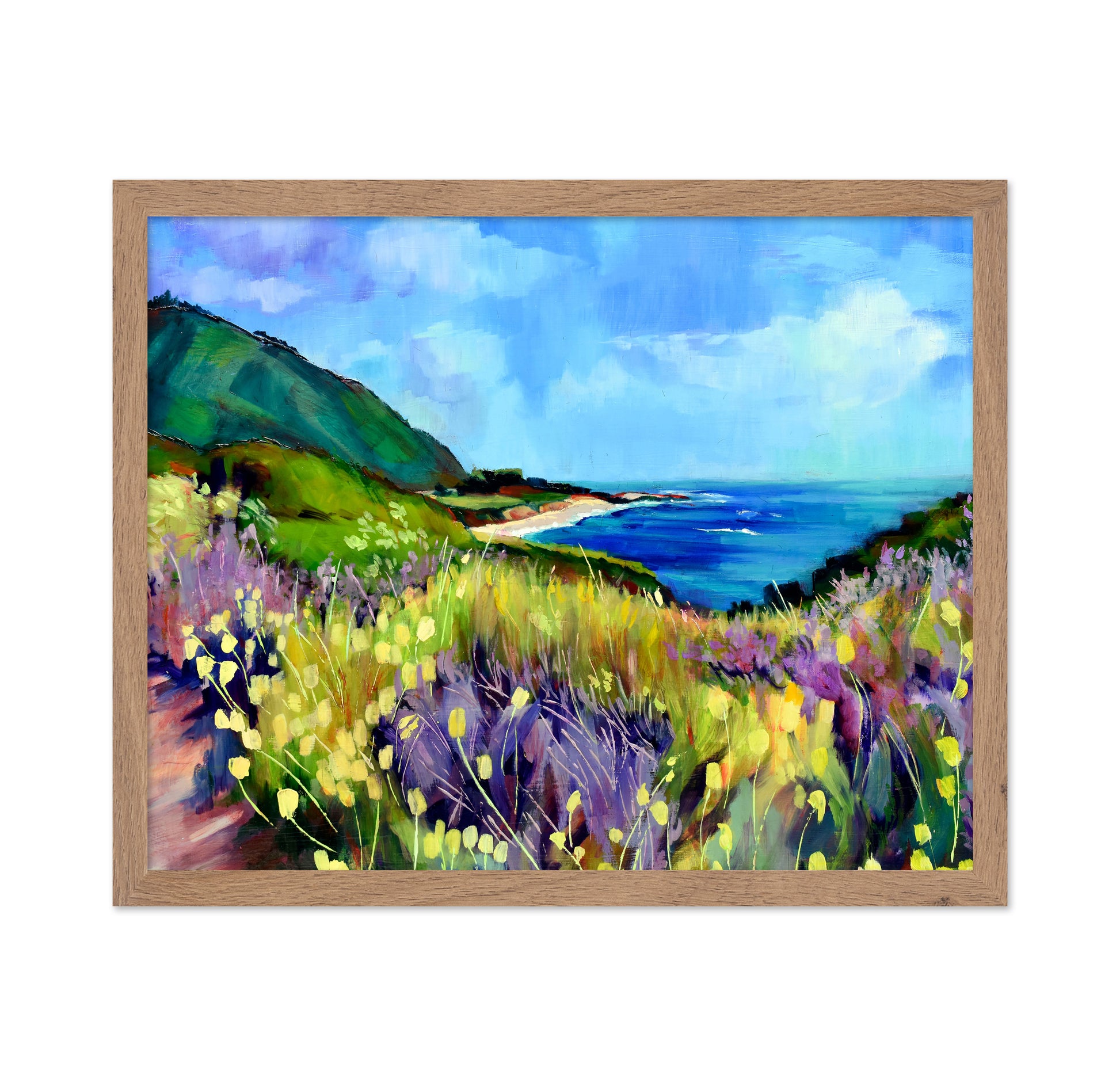 Coastal Wildflower View No2
