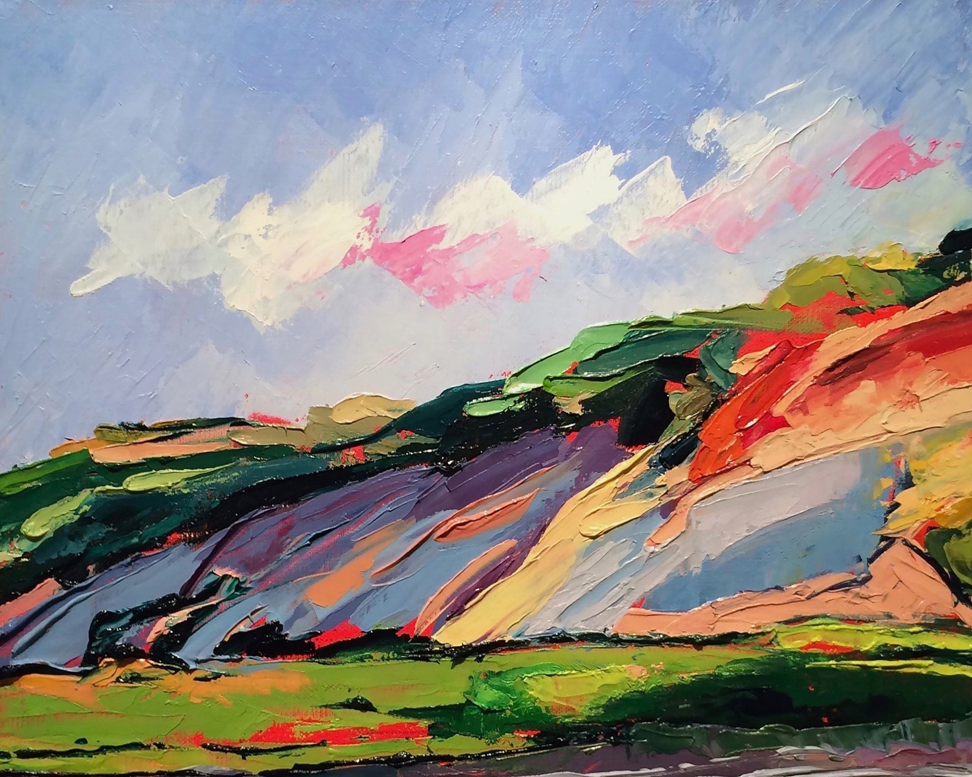 Coastal Cliffs View