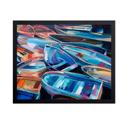 Colorful Boat Cluster