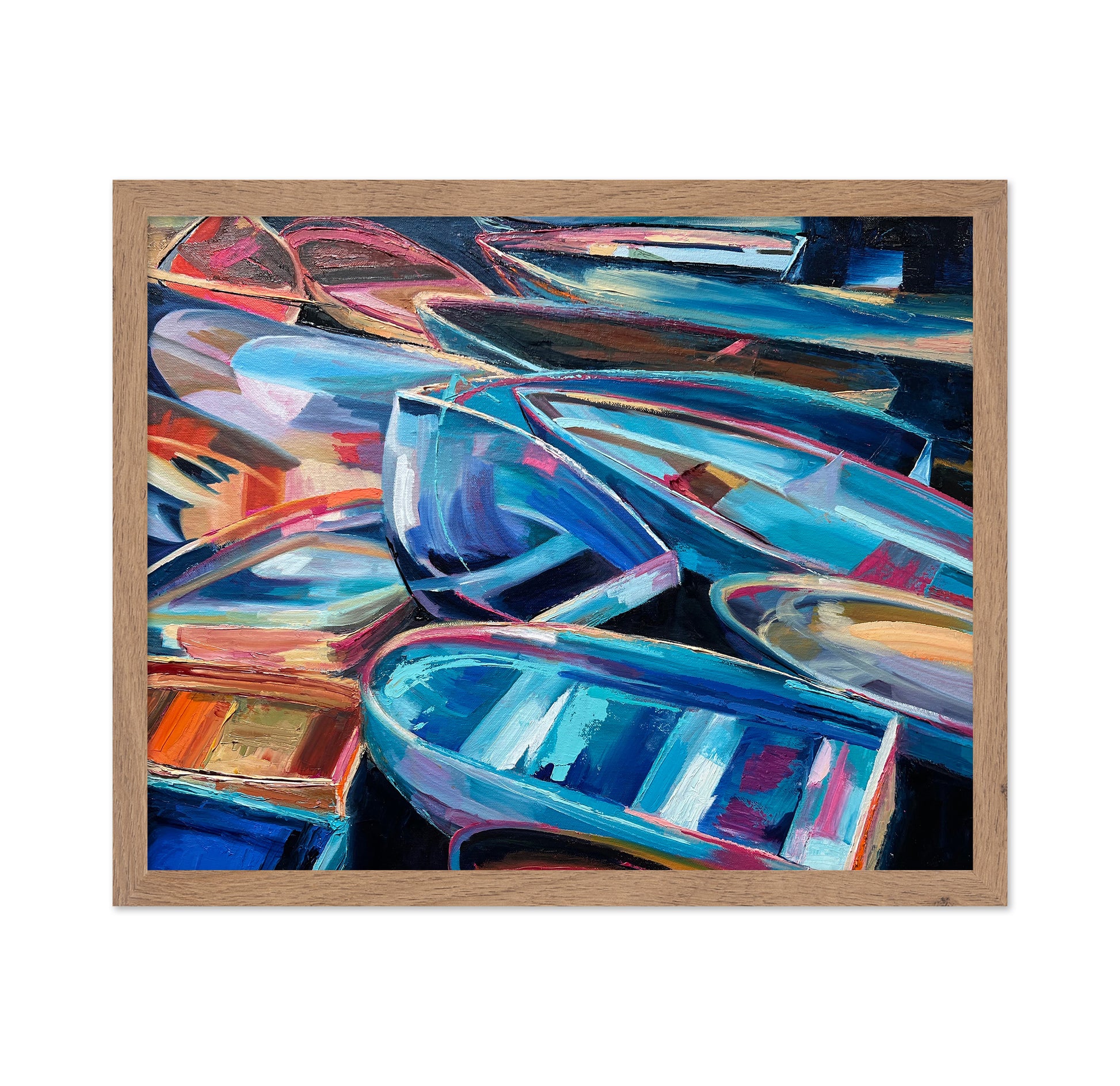 Colorful Boat Cluster