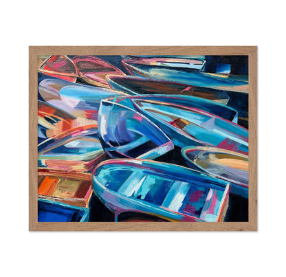 Colorful Boat Cluster