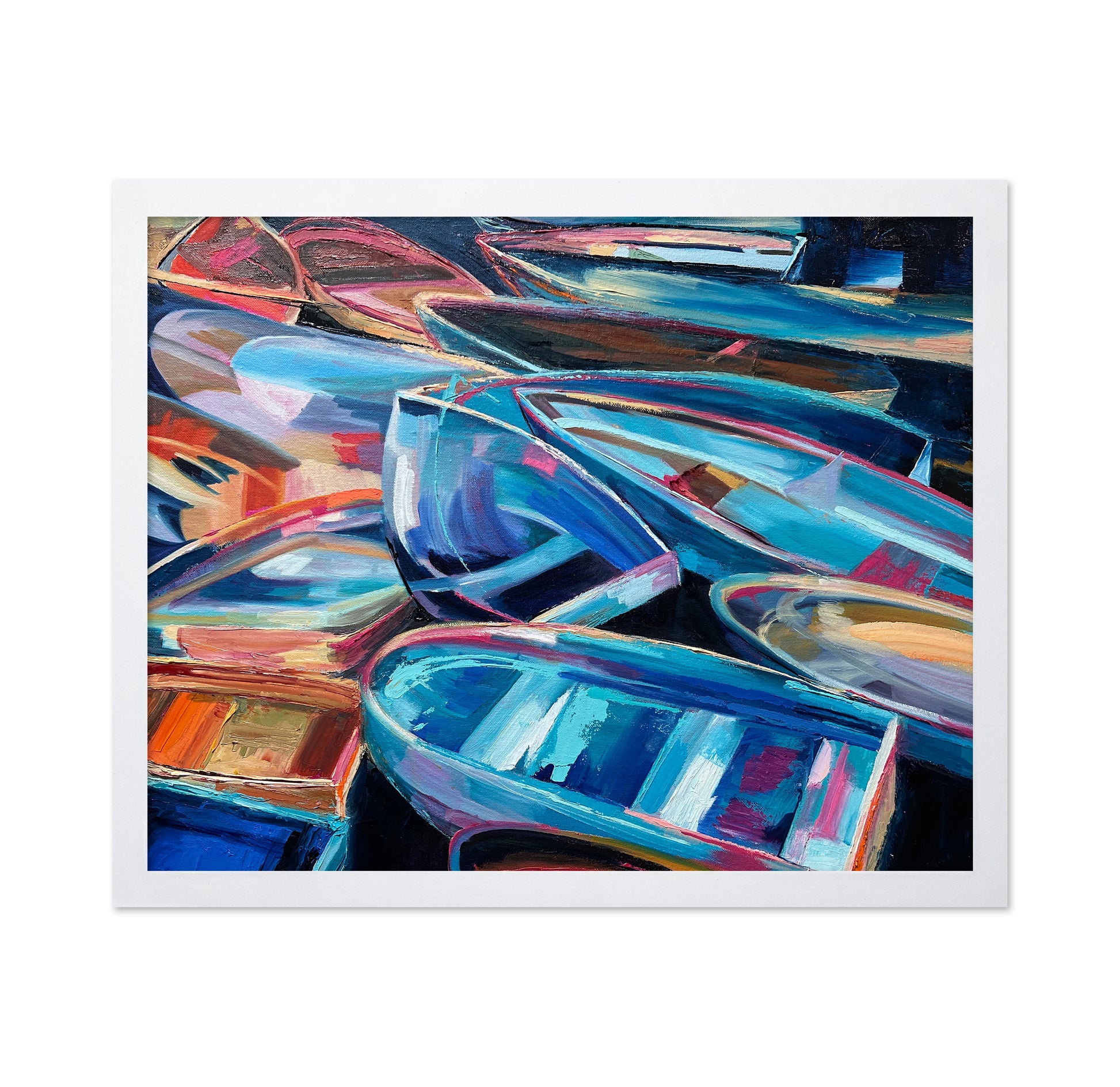 Colorful Boat Cluster