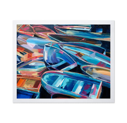Colorful Boat Cluster