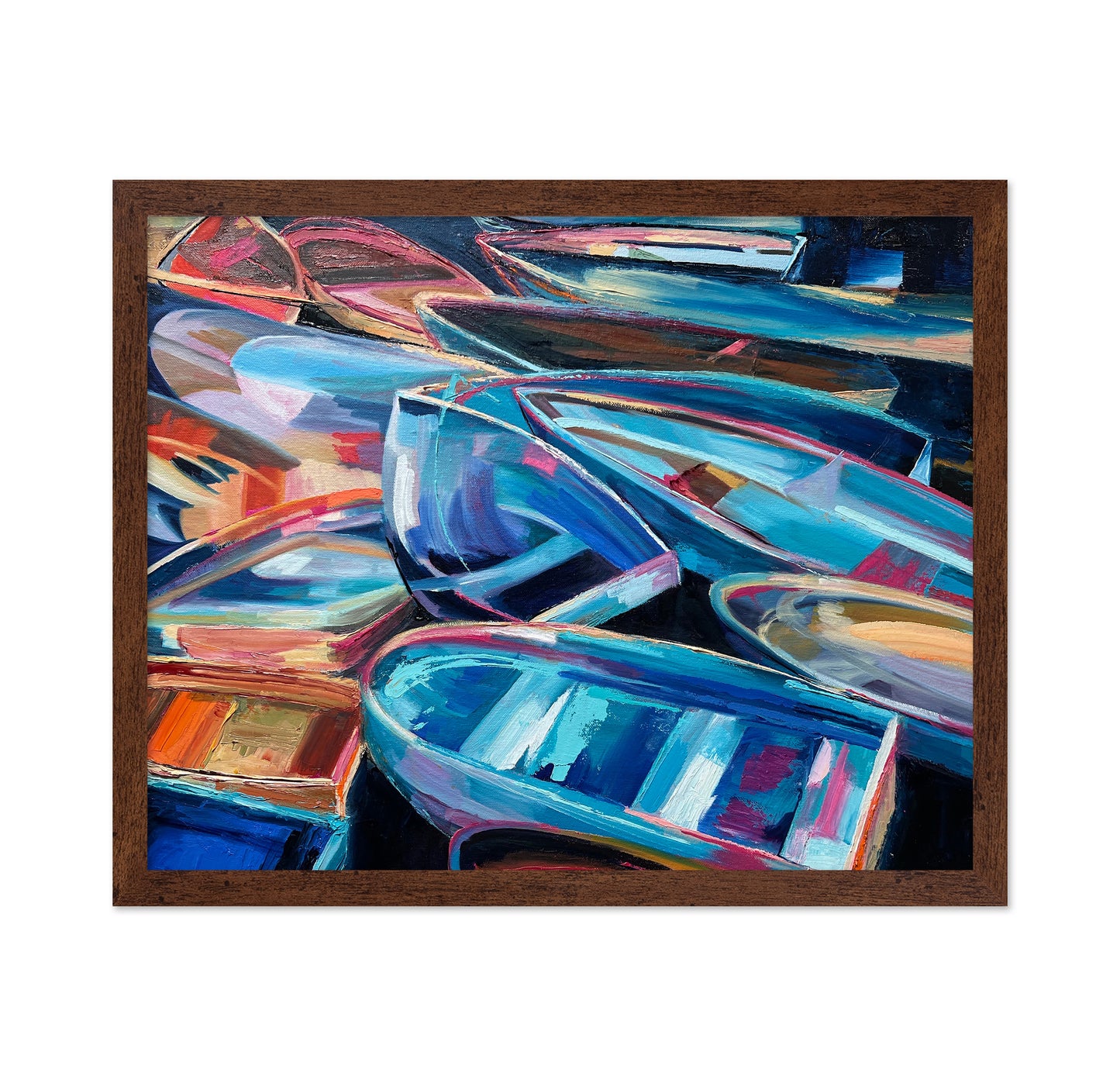 Colorful Boat Cluster
