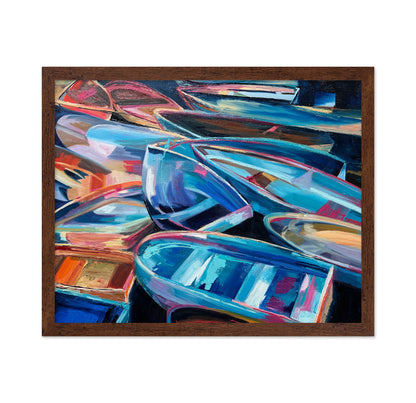 Colorful Boat Cluster