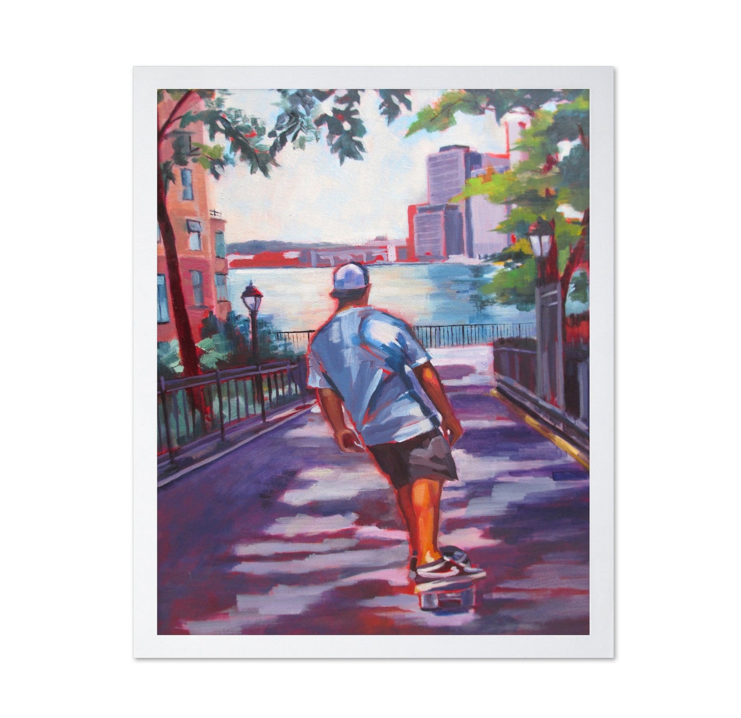 Skate Toward City