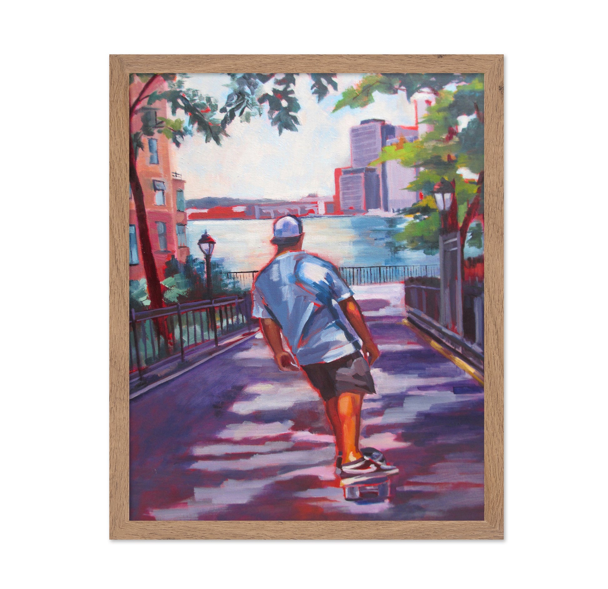 Skate Toward City