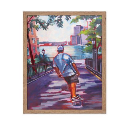 Skate Toward City