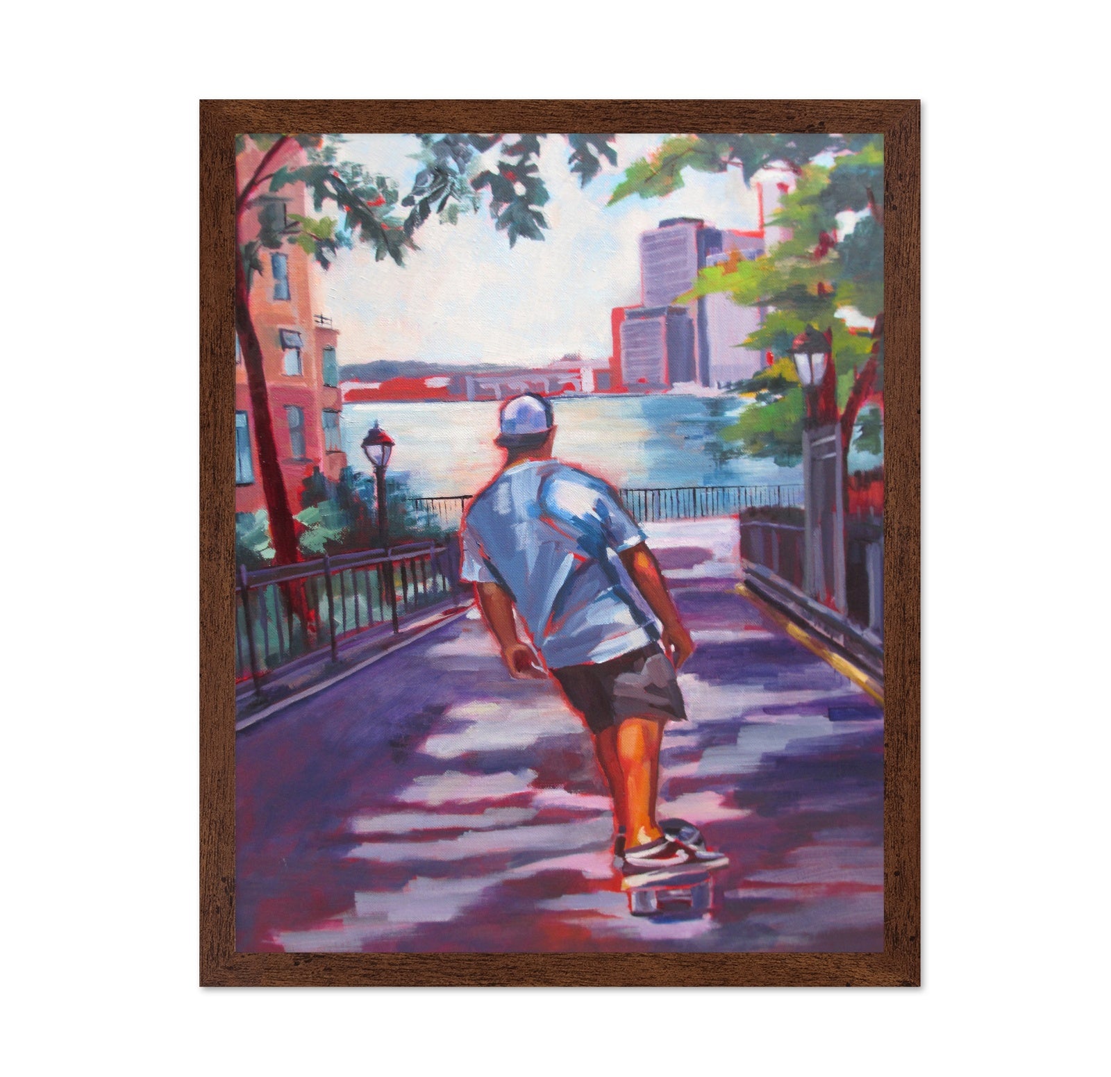 Skate Toward City