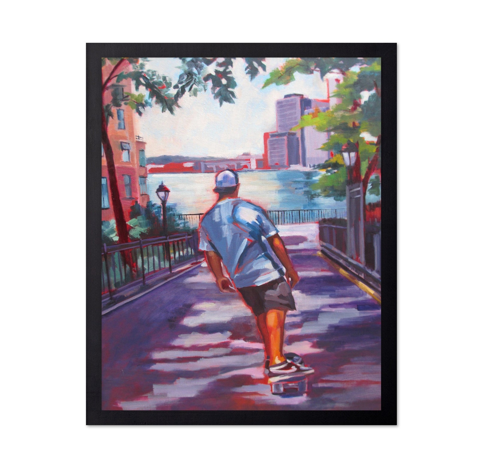 Skate Toward City