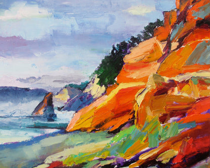 Oregon Coastal Cliffs No2