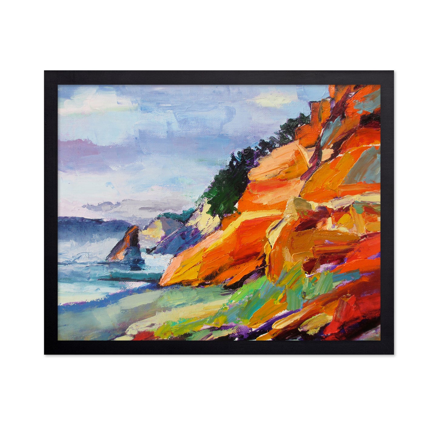 Oregon Coastal Cliffs No2