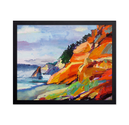 Oregon Coastal Cliffs No2