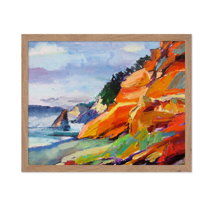 Oregon Coastal Cliffs No2