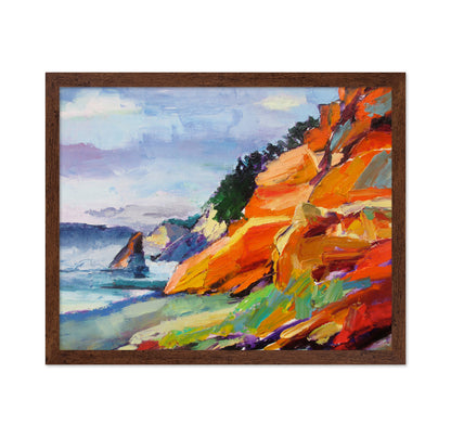 Oregon Coastal Cliffs No2