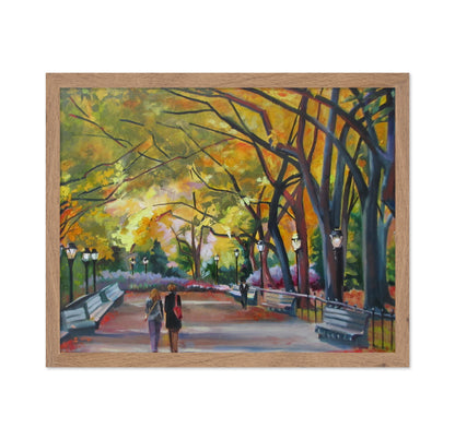 Autumn Park Walk