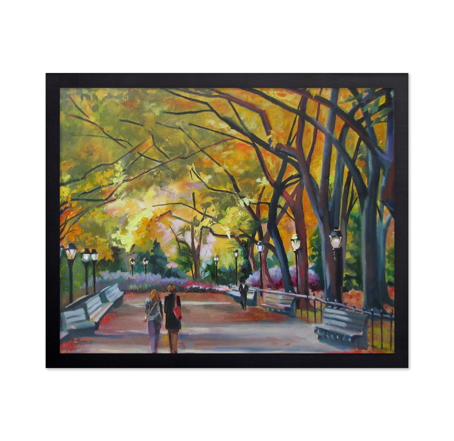 Autumn Park Walk