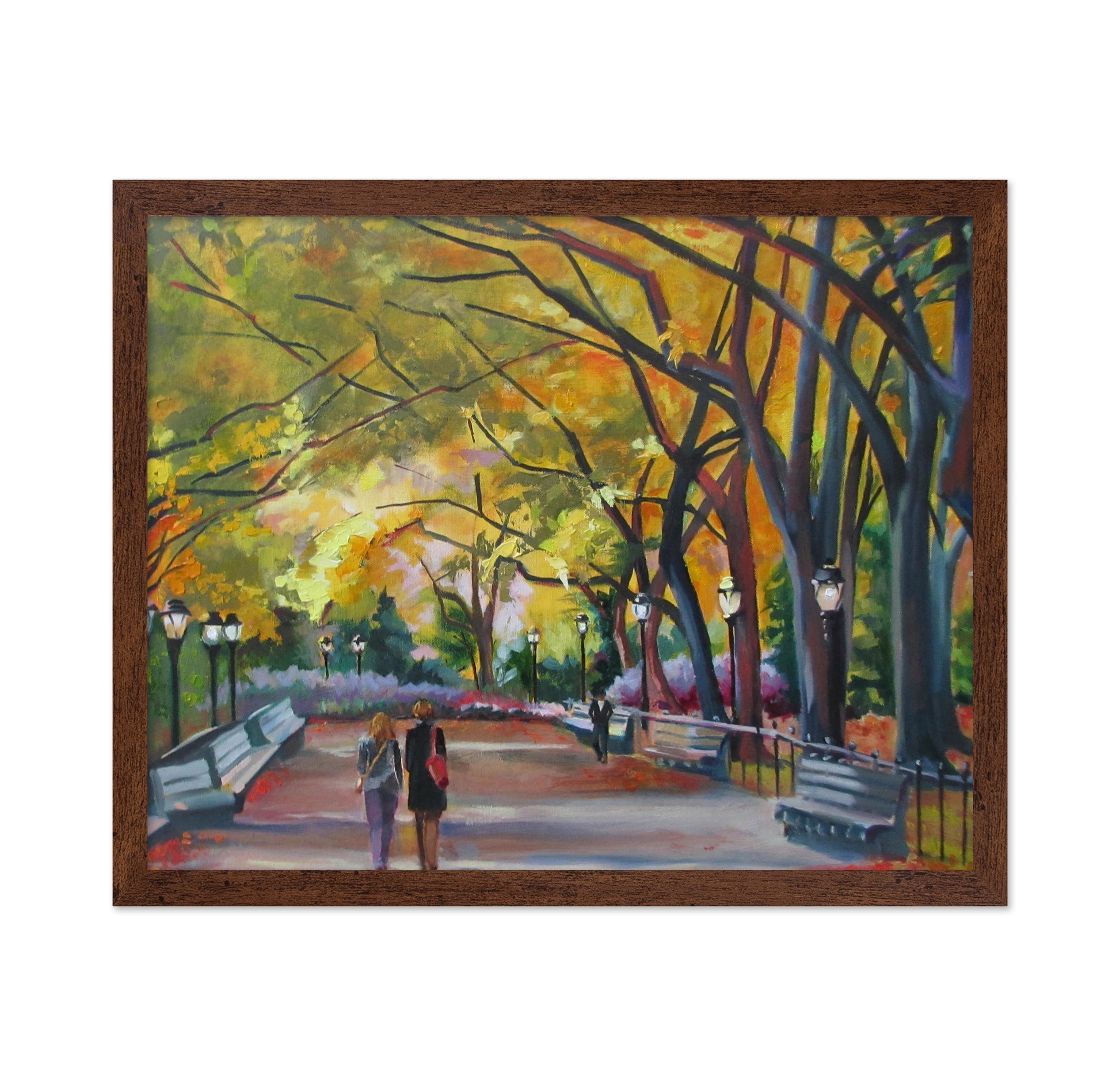 Autumn Park Walk