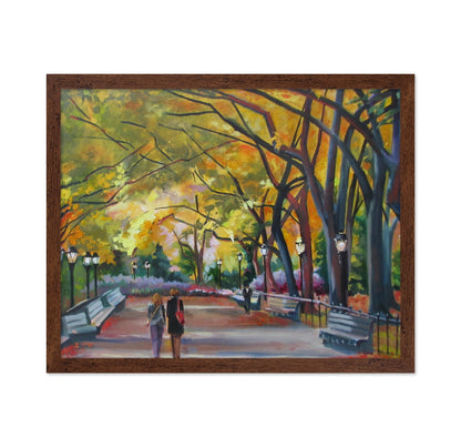 Autumn Park Walk