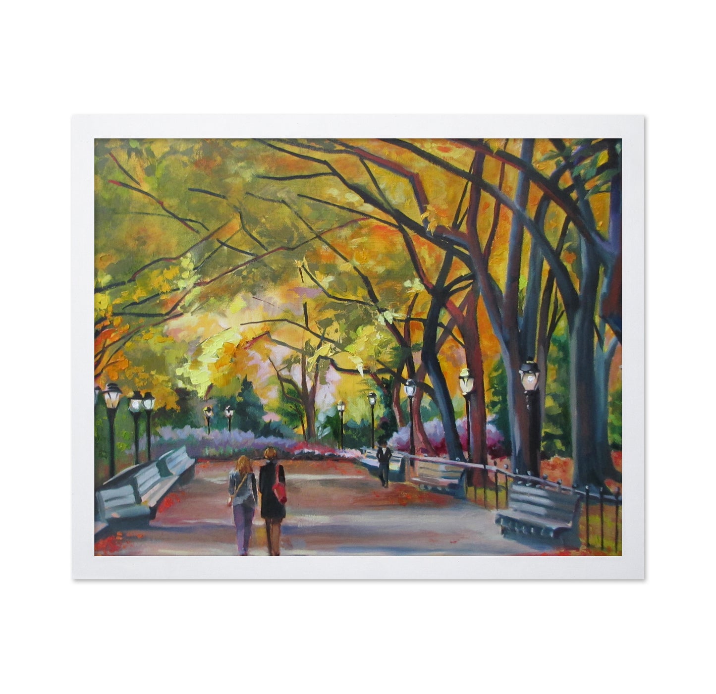 Autumn Park Walk