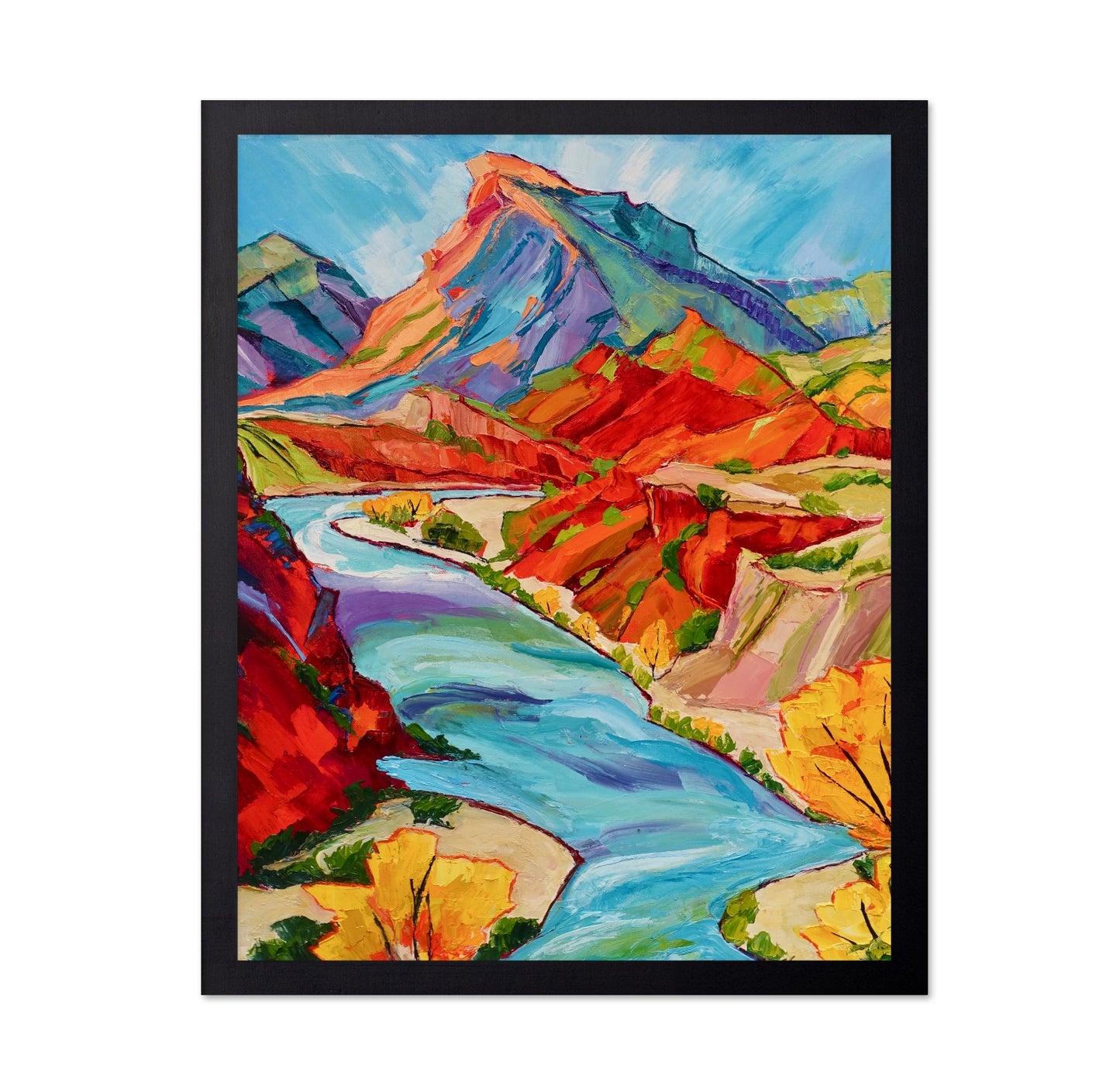 Desert River Canyon