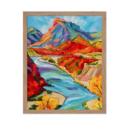Desert River Canyon