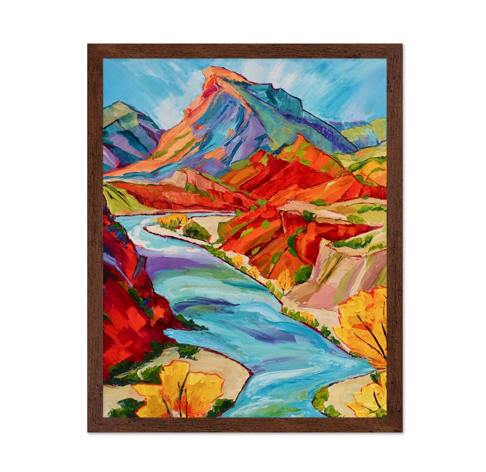 Desert River Canyon