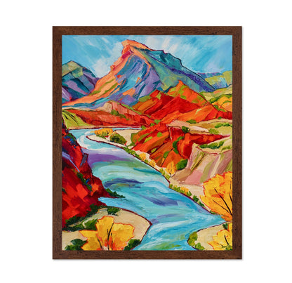 Desert River Canyon