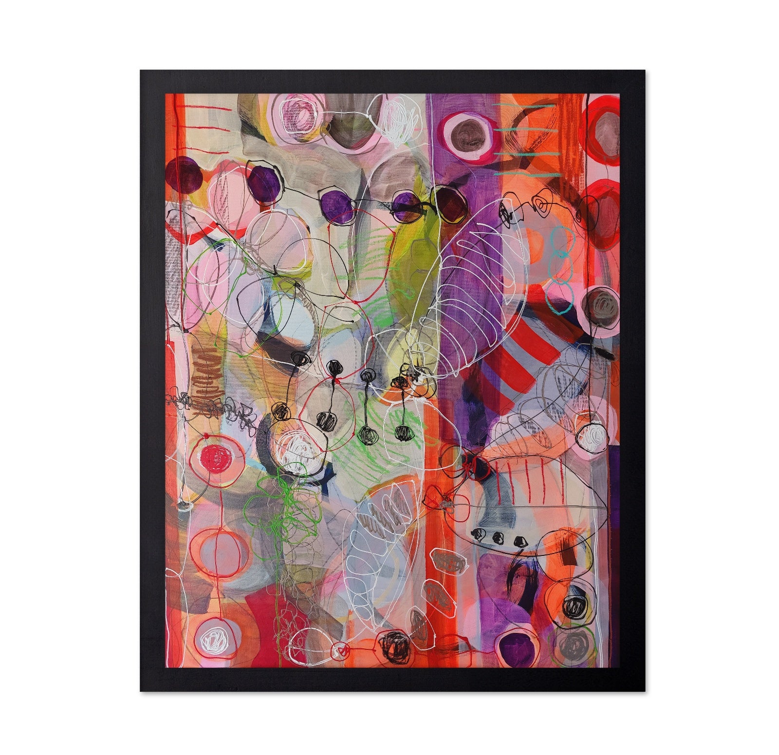 Abstract Circles And Lines
