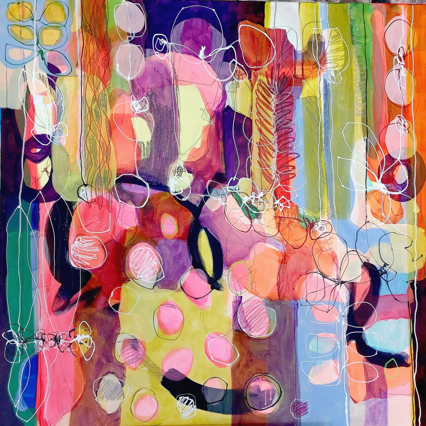 Abstract Colorful Composition