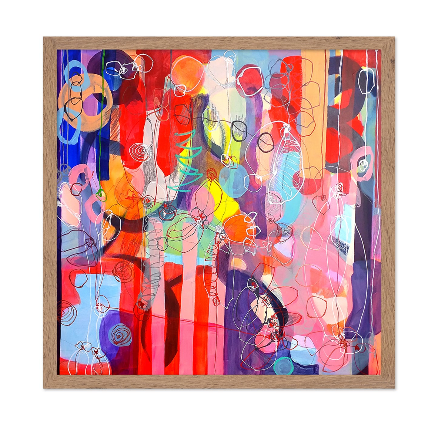 Abstract Vibrant Forms