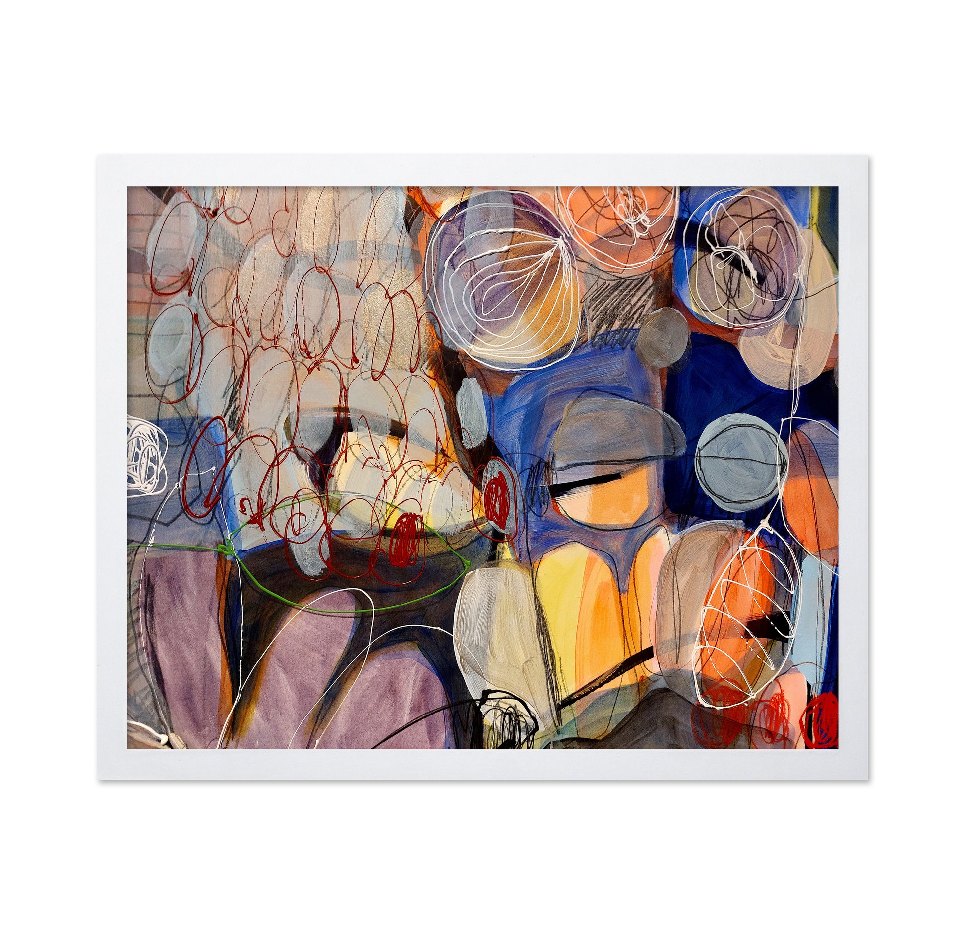 Abstract Diary Layers No1