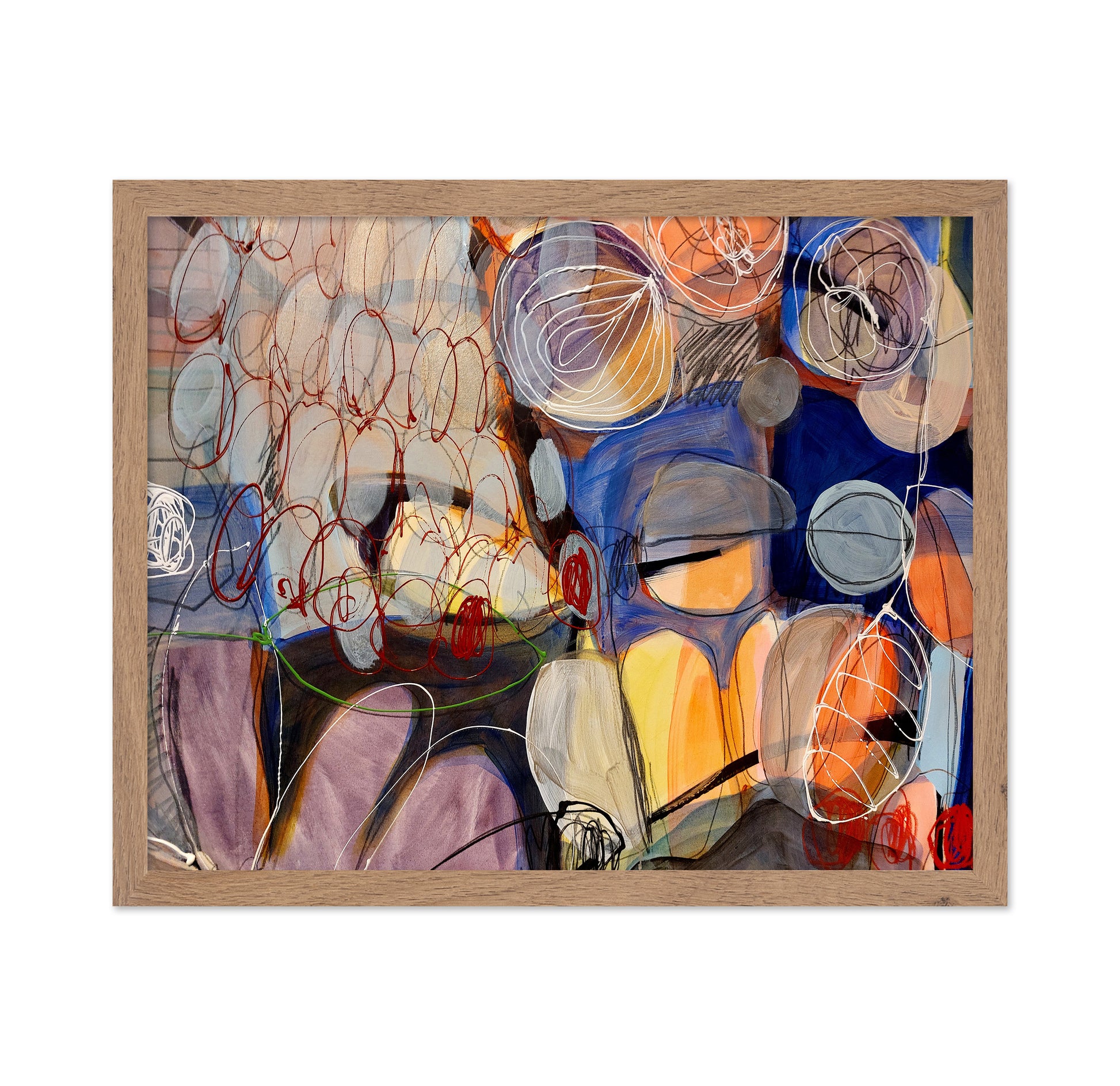 Abstract Diary Layers No1