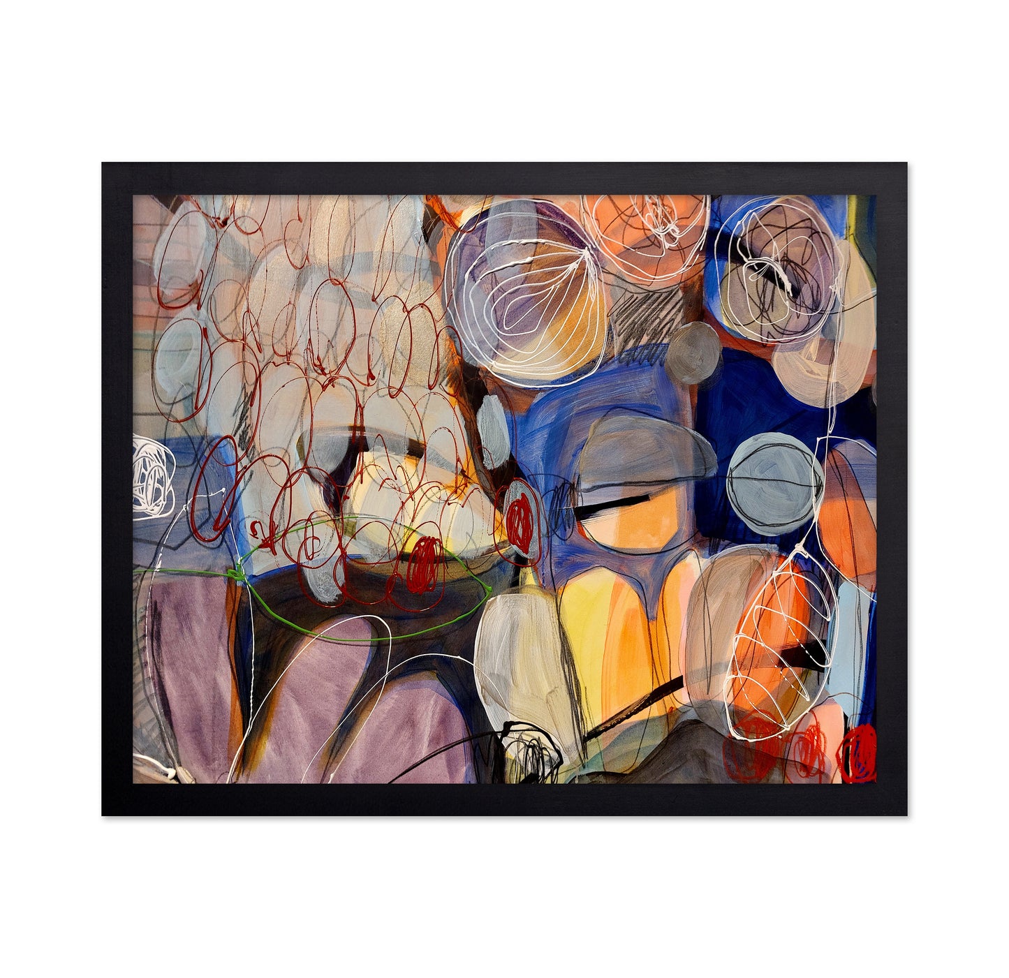 Abstract Diary Layers No1
