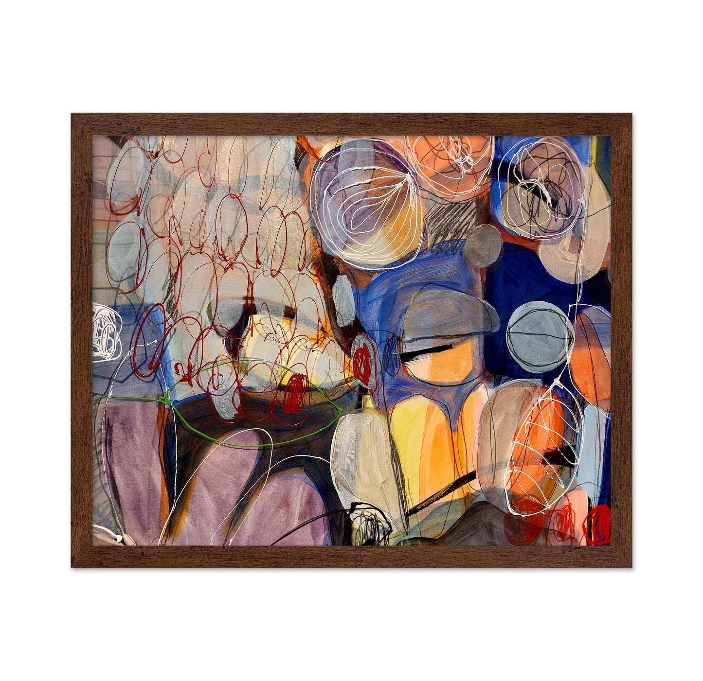 Abstract Diary Layers No1