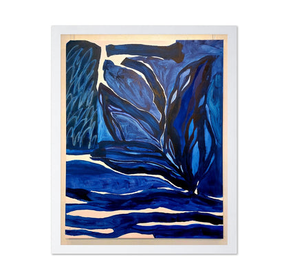 Blue Botanical Forms