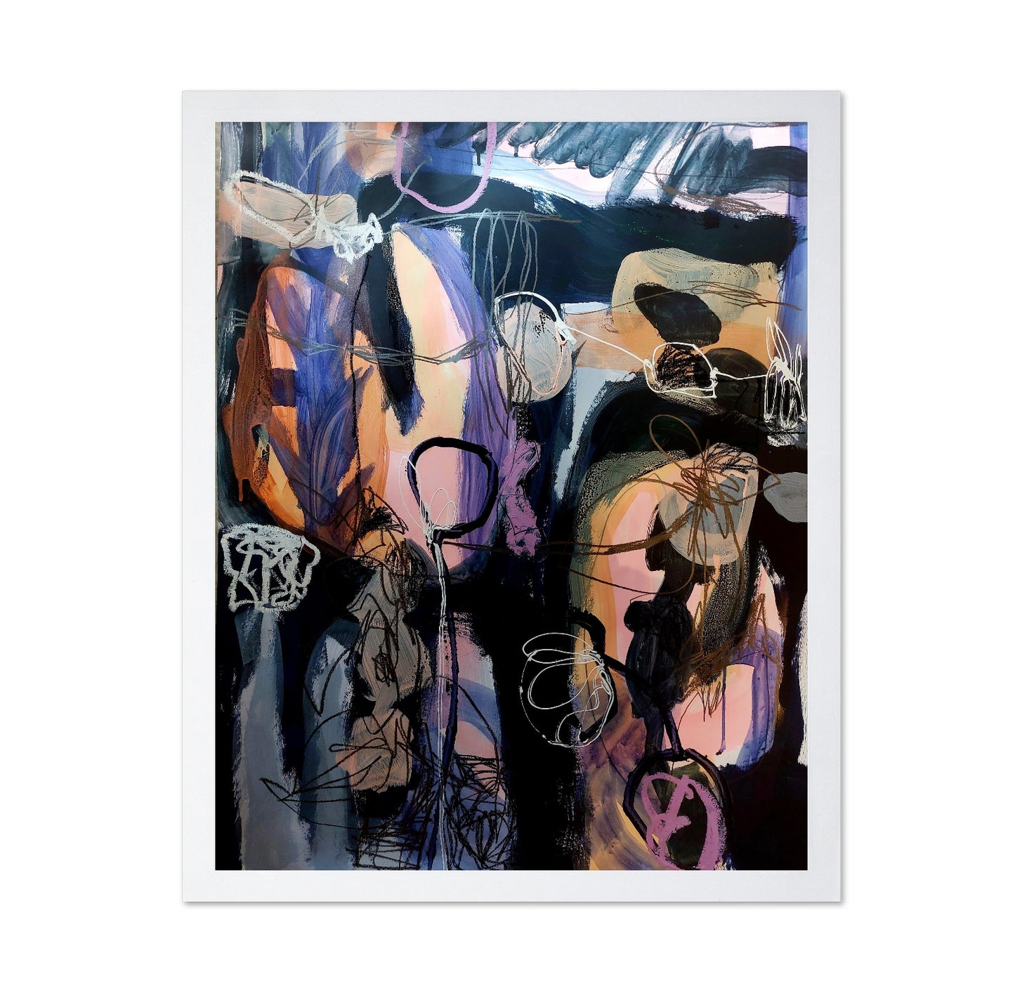 Moody Abstract Portrait No1