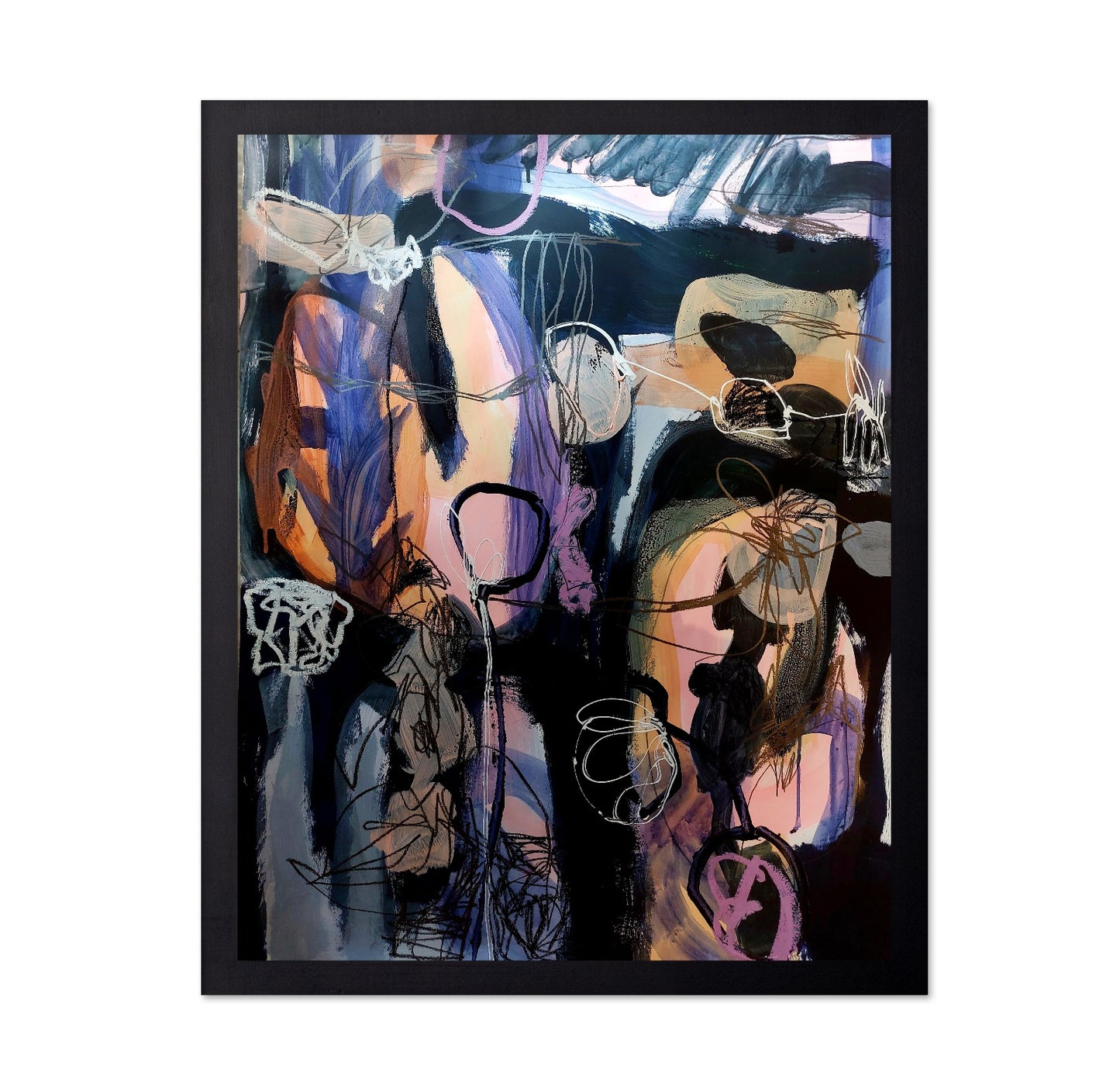 Moody Abstract Portrait No1